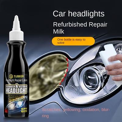 Car Headlight Repair Liquid, Universal Heat Resistant Long Lasting Protective Headlight Repair Car Headlight Renovation Repair Agent