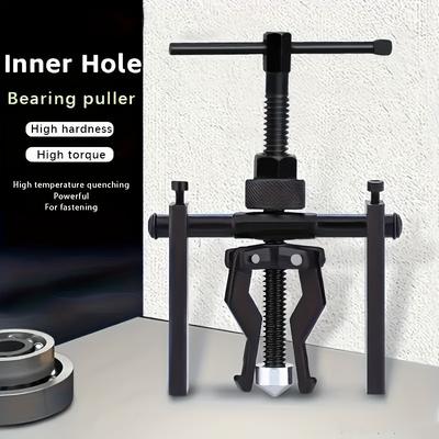 Three-claw Bearing Puller Disassembly Tool, Multi-purpose Automotive Repair Puller, Inner Hole Bearing Puller Extractor, Heavy-duty Puller Set