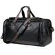 Men Quality Pu Leather Travel Bags Carry On Luggage Bag Men Duffel Bags Handbag Casual Traveling Tote Large Weekend Bag