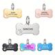 Personalized Engraved Dog Id Tags, Custom Engraved Dog Bone Name Tags For Puppy Small Medium Pet Dog With Phone Number (size: 3cmx1.8cm)