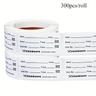 1 Roll, 125pcs/300pcs/500pcs, Food Labels For Catering Food Date Storage Labels 1 X 2 Inch, 1 X 3 Inch, Blank Labels For Food Containers Food Labels Stickers, Freezer Labels, Bottle Labels
