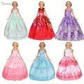 1pc Doll Dress Wedding Party Skirts, Princess Daily Dress Up Casual Clothes For Doll, Gift, Accessories Toys, Dolls Not Included
