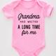 Adorable Grandma-themed Bodysuit Onesies For Baby Girls - The Perfect Summer Outfit!