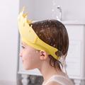 1pc Waterproof Ear Protection Hat For Children To block Water From Splashing While Washing Their Hair During Bath Time.