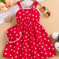 Baby Girl's Polka Dot Tutu Dress + Cute Bag Set, Baby Girl's Summer Clothing