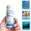 50pcs, 6-way Spa Test Strips, 7 Parameters, 50 Count Test Strips For Chlorine, Bromine, Ph, Alkalinity, Cyanuric Acid And Hardness Levels In Pool And Spa, Test Kit For Pools