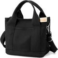1pc Tote Bag Women And Men Small Satchel Bag Stylish Mini Tote Handbag Canvas Hobo Bag Fashion Crossbody Bag Shoulder Bag 2023