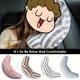 1pc Car Seat Travel Pillow Neck Support Cushion Pad, Super Soft Headrest Shoulder Pad In Car, Universal Safety Belt Sleeping Pillow, No Age Limit
