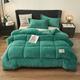 1pc Autumn And Winter Thickened Comforter, Warm Milk Fleece Quilted Duvet Core