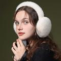 Winter Warm Plush Earmuffs Solid Color Foldable Earmuffs Soft Comfortable Thick Ear Warmer For Women Girls