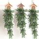1pc Artificial Hanging Vine, Faux Plant Greenery For Wall Home Room Indoor Outdoor Decor