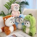 20cm/7.87in Cute Cartoon Animal Plush Toys: Koala, Pig, Fox, Dinosaur - Soft Stuffed Animals Plushies - Creative Animal Plush Doll Birthday Gift Halloween Decor Thanksgiving, Christmas Gift