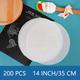 Parchment Paper Rounds, Non Stick Baking Parchment Circles, Round Parchment Paper For Round Cake Pan, Springform Pan, Tortilla Press And So On