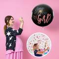 Gender Reveal Balloons - 36 Inch Latex Balloon With Confetti For Baby Shower And Birthday Party Decorations - Perfect For Celebrating Your Little One's Arrival!
