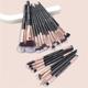 Makeup Brush Set, 20 Pcs Professional Makeup Brushes Foundation Eyeshadow Blush Brush, Travel Kabuki Blending Concealers Face Powder Eye Make Up Brushes Set Kit For Makeup Beginner Artist Lover