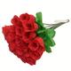 10pcs Artificial Rose, Open Flower Bouquet Faux Rose Stems For Wedding Arrangement, Bridal Bouquet, Centerpiece, Fake Faux Silk Flowers
