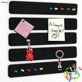 5 Packs Felt Pin Board Bar Strips Bulletin Board For Bedrooms Offices Home Wall Decoration, Notice Board Self Adhesive Cork Board With 30 Push Pins For Paste Notes, Photos, Schedules