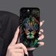 Lion Pattern Mobile Phone Case Full-body Protection Shockproof Tpu Soft Rubber Case Color: Transparent White Black For Men Women For Iphone 15 14 13 12 11 Xs Xr X 7 8 Mini Plus Pro Max Se