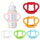 Baby Bottle Handles, 100% Silicone Baby Bottle Handles, Narrow Sippy Bottle Handles-teach Babies To Hold Their Own Bottle, Bpa-free