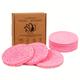 20 Count Compressed Facial Sponges, Round Facial Cleansing Sponges, Natural Cosmetic Spa Sponges For Face Cleansing, Massage, Exfoliating, Makeup Removal