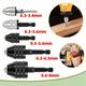 0.3-6.5mm Quick-change Hexagonal Handle Three-jaw Self-centering Twist Drill Chuck 3.6 Electric Grinder Drill Chuck For Workshop