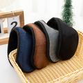 1pair Men's Warm Ear Earmuffs, Men's Winter Earmuffs, Back Ear Cover Ear Muffs, Ear Protector Covers, Ideal Choice For Gifts