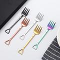 4pcs, Fruit Fork, Cake Fork, Dessert Fork, Stainless Steel Creative Shape Tableware Fork, Family Party Party Fruit Dessert Fork