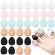 10/20 Pcs Mini Makeup Puff Triangle Makeup Puff Finger Soft Makeup Puff Setting Sponge Mineral Powder Body Powder Cosmetic Foundation Cosmetic Finger Puff For Women