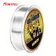 100m Fluorocarbon-coated Nylon Fishing Line, Strong Pulling Force Long-range Lure Line For Sea Pole, Transparent Main Line And Sub-line