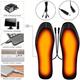 1 Pair Heated Shoe Insoles Electric Foot Warming Pad, Heated Shoe Insoles Cuttable Electric Heating Insoles Washable Heating Insoles Heating Foot Warmers Unisex Insoles, For Men Women