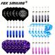 Fox Smiling 6pcs Dart Shafts And 6pcs Darts Flights Tail Wing, 2ba Thread Darts Supplies