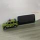 Toy Car Inertia Drop Resistant Openable Door Car Fire Truck Model Off-road Small Car