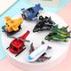 6pcs Aircraft Toy Set Model Aircraft Set Pull Back Aircraft Children's Game Car Boys And Girls Aircraft Toy Birthday Party Favorite Toy