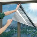 1pc Glass Sticker Heat Insulation Film For Office, Anti-peeping And Sunshade Window Film, Anti-ultraviolet Shading Film, Balcony Office One-way Perspective Sticker Film
