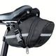 Safety Ride & Stylish Look: Reflective Bicycle Bag For Seatpost Storage & Foldable Pannier Backpack