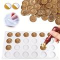 1pc 15/30grids Wax Sealing Mat Silicone Mold Wax Seal Mat Wax Seal Stamp Making Pad For Letters Sealing Diy Craft Adhesive Waxing