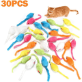 Cat Mouse Simulation Mouse Toy For Cat Plush Toy Cat Chew Toy Kitten Interactive Toys.