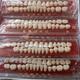 28pcs/set Resin Teeth Dental Materials Colors Shade Guide Teeth Oral Material Resin Teeth Model False Teeth