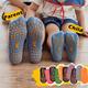 Unisex Non-slip Sports Socks With Glue Dot, Yoga Trampoline Floor Socks, Comfortable Ankle Socks For Indoor Sports, Boys Girls Kids Children's Sports Socks For Spring Summer