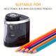 1pc New Electric Pencil Sharpener, Creative Automatic Pencil Sharpener, Office Supplies (battery Not Included)