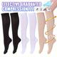 1 Pair Women's Knee High Socks For Sports, Medical, Running - 15-25 Mmhg Leg Support