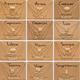 3pcs/set 12 Constellations Symbol Rhinestones Pendant Necklace Women's Neck Jewelry Set