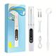 Electric Oral Cleaner Kit, Dental Cleaning Flosser With Replaceable Toothbrush Heads, Waterproof Teeth Brush Kit At Home And Travel