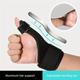 Reversible Thumb & Wrist Stabilizer Splint Brace For Blackberry Thumb, Trigger Finger, Tendonitis, Sprained And Carpal Tunnel Support, Lightweight