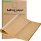 50/100/200 Pieces Parchment Paper Baking Sheets 9x13 Inches, Precut Non-stick Parchment Paper For Baking, Cooking, Grilling, Frying And Steaming - Unbleached, Fit For Most Sheet Pans