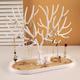 1pc Retro Deer Branch Jewelry Accessories Display Rack Necklace Bracelet Rings Earrings Holder Stand