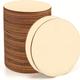20pcs Processed Post Timber, Wooden Circular Wood Chips, Composite Plate, Home Decoration Handmade Accessories Diy Painting Graffiti Wooden Rounds