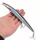 1pc 18cm/24g Big Minnow Fishing Lure, Artificial Fishing Crankbait, Hard Artificial Bait, Plastic Fishing Tackle, Pike Fishing Bait