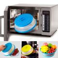 1pc Bpa-free Collapsible Microwave Splatter Cover - Dishwasher-safe, Steam Vent, 10.5 Inches - Protect Your Food And Your Microwave
