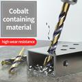 3/10pcs Cobalt Drill Bits Set, 1-10mm, High Speed Steel, M43 Twist Drill Bit Kit For Metal, Cast Iron, Stainless Steel, Plastic And Wood
